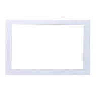 Eviva EVMR514-36 X 30-WH New York Full Frame Wall Mirror Combination, White