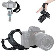 Kiorafoto Mirrorless Camera Hand Grip Strap for Canon EOS R5 R6 R RP M5 M6 M50 II for Nikon Z fc Zfc Z5 Z6II Z7II Z6 Z7 Z50 for Fujifilm Fuji X-T30 II XS10 XPro3 XH1 XT4 Panasonic S5 S1R S1H