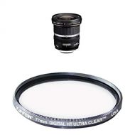 Canon EF-S 10-22mm f/3.5-4.5 USM SLR Lens for EOS Digital SLRs Filter Bundle