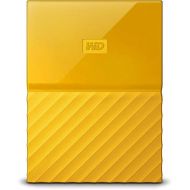 Western Digital WD 2TB Yellow My Passport Portable External Hard Drive - USB 3.0 - WDBS4B0020BYL-WESN