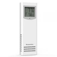 Newentor Indoor Outdoor Remote Sensor Indoor Outdoor Temperature and Humidity for Model Q7 Q8