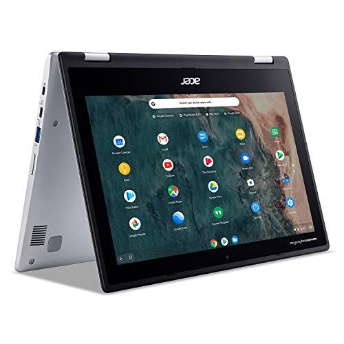 에이서 Acer Chromebook Spin 311 Convertible Laptop, Intel Celeron N4020, 11.6 HD Touch, 4GB LPDDR4, 32GB eMMC, Gigabit Wi-Fi 5, Bluetooth 5.0, Google Chrome, CP311-2H-C679