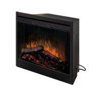 Dimplex BF45DXP 45-Inch Deluxe Built-In Electric Firebox with Resin Logs and Brick Backing