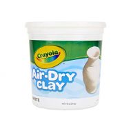 [아마존베스트]Crayola Air Dry Clay, Natural White Modeling Clay, 5 Lb Bucket