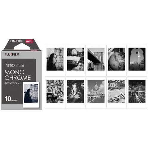 후지필름 [아마존베스트]Fujifilm Instax Mini Monochrome Film - 10 Exposures
