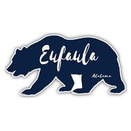 R and R Imports Eufaula Alabama Souvenir 3x1.5-Inch Fridge Magnet Bear Design