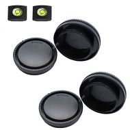 ULBTER Body Cap + Rear Lens Cover for Sony Alpha E Mount A6600 A6500 A6400 A6300 A6100 A6000 A5100 A5000/A7R IV/A7R II/A7R III/A7R/A7 III/A7 II/A7/A9/A7C/A7S III /A1 / FX3More