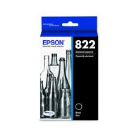 Epson T822 DURABrite Ultra Ink Standard Capacity Black Cartridge (T822120-S) for Select Epson Workforce Pro Printers