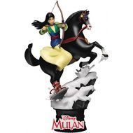 Beast Kingdom Disney Classic: Mulan DS 055 D Stage Statue, Multicolor, 6 inches