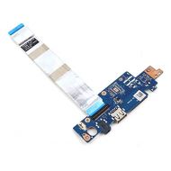 Asus.Corp Laptop USB Card Reader Audio I/O Board with Cable 60NB0BZ0 IO1100 for Asus ZenBook Flip Q504UA Series