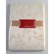 Lenox Holiday Holly Damask Shimmer Collection Tablecloth (Oblong 60X104)
