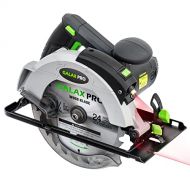 GALAX PRO 12A 5500RPM Corded Circular Saw with 7-1/4 Circular Saw Blade and Laser Guide Max Cutting Depth 2.45 (90°), 1.81 (45°) for Wood and Log Cutting