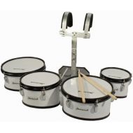 [아마존베스트]Sherwood 4x Marching Drum Set Timptoms + Base + Accessories