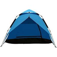 YYDS Tents for Camping Outdoor Camping Tent Waterproof Sunscreen Instant Tent Automatic Pop Up Tent 4 Person Camping Tents (Color : Blue)