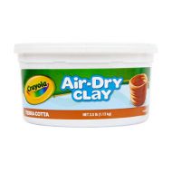 [아마존베스트]Crayola Air Dry Clay, Terra Cotta, 2.5 Lb Per Pack