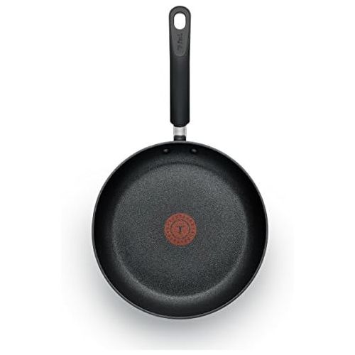  T-fal Titanium Advanced Cookware Fry Pan, 10.5-Inch, Black