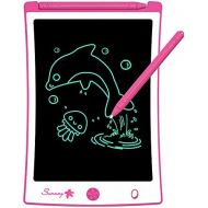 [아마존베스트]Sunany LCD Writing Board 8.5 Inch Drawing Board for Children, Erasable Electronic Digital Drawing Pad Writing Tablet, Gift for Children Adults Home School Office (Pink)