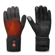 Sun Will Rechargeable Electric Battery Heated Riding Thin Gloves Liners for Men Women Hand Warmer Arthritis Raynaud’s Unisex