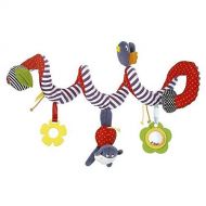 Saundra Peal Kid Baby Crib Cot Pram Hanging Rattles Spiral Stroller Car Seat Toy