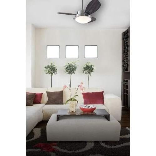  [아마존베스트]Westinghouse 7876300 Wengue Chrome 30 Ceiling Fan with Light