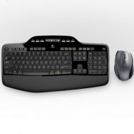 Logitech Wireless Desktop MK710 Keyboard & Pointing Device Kit - USB Wireless Keyboard - USB Wireless Mouse