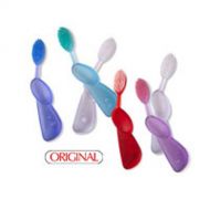 RADIUS Radius Original Toothbrushes Right Assorted Colors (Pack of 5)