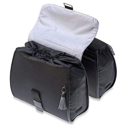  Basil Noir Double Bag - Doppelradtasche
