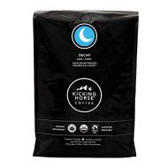 Lavazza Kicking Horse Coffee, Decaf, Swiss Water Process, Dark Roast, Whole Bean, 2.2 Pound - Certified Organic, Fairtrade, Kosher Coffee, 35.2 Ounce