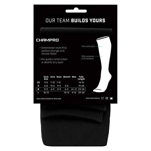  CHAMPRO Multi-Sport Athletic Compression Socks for Baseball, Softball, Football, and More