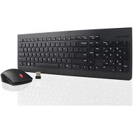 [아마존베스트]Lenovo 510 Wireless Keyboard & Mouse Combo, 2.4 GHz Nano USB Receiver, Full Size, Island Key Design, Left or Right Hand, 1200 DPI Optical Mouse, GX30N81775, Black