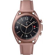 Amazon Renewed Samsung Galaxy Watch3 Watch 3 (GPS, Bluetooth, LTE) Smart Watch with Advanced Health Monitoring, Fitness Tracking, and Long Lasting Battery (Bronze, 41MM) (Renewed)