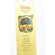인센스스틱 Triloka, Incense Original Amber, 10 Count
