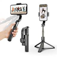 LJJ 3-Axis Gimbal Stabilizer for Smartphone, Lightweight and Foldable Phone Stabilizer for Smooth Shooting & Stable Video Recording, Handheld Stabilizer Compatible with iPhone and