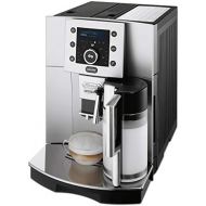 Visit the De’Longhi Store DeLonghi Perfecta ESAM 5500.S Fully Automatic Coffee Machine (1.8 Litre, Digital Display, Integrated Milk System, Conical Grinder, 13 Stage Grinder, Removable Brewing Unit and 2 Cu