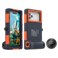 AICase Universal Waterproof Underwater Photography Housings with Bluetooth Camera Shutter Remote Control for All Smartphones