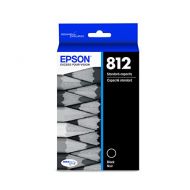 Epson T812 DURABrite Ultra Ink Standard Capacity Black Cartridge (T812120-S) for Select Epson Workforce Pro Printers