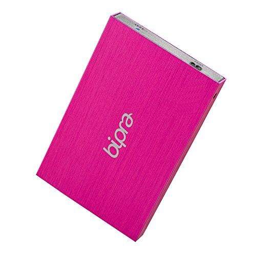  Bipra 80GB 80 GB USB 3.0 2.5 inch FAT32 Portable External Hard Drive - Pink