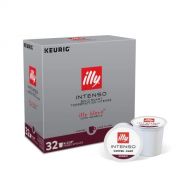 Illy Coffee, Intense & Robust, Intenso Dark Roast Coffee K-Cups, Made With 100% Arabica Coffee, All-Natural, No Preservatives, Coffee Pods for Keurig Coffee Machines, K-Cups, 32 K