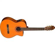Washburn Classical Series C5CE Classical Acoustic Electric Guitar, Natural