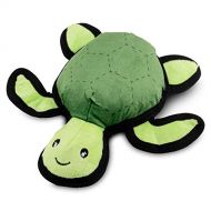 BECO PETS Tommy The Turtle, Rough and Tough Interactive Dog Toy with Squeaker