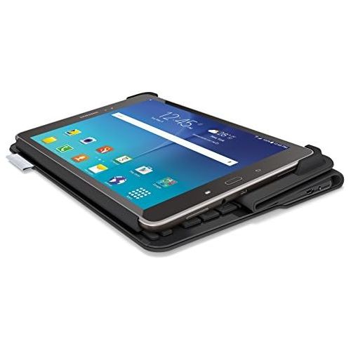 로지텍 Logitech Type-S Keyboard Case for Samsung Galaxy Tab A 9.7 with S Pen, Black