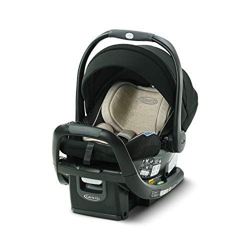 그라코 GRACO SnugFit 35 DLX Infant Car Seat Baby Car Seat with Anti Rebound Bar, Pierce , 27.5x17.5x25.5 Inch (Pack of 1)