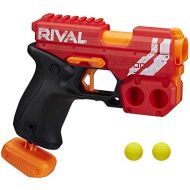 NERF Rival Knockout XX-100 Blaster -- Round Storage, 90 FPS Velocity, Breech Load -- Includes 2 Official Rival Rounds -- Team Red