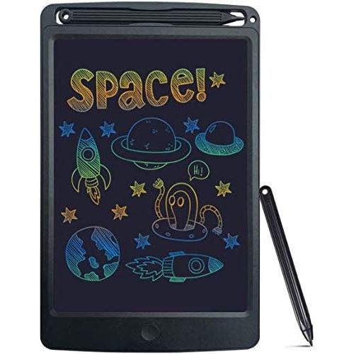  [아마존베스트]SCRIMEMO LCD Writing Board 8.5 Inch Colourful Screen Erasable Electronic Digital Drawing Pad Doodle Board Gift for Children Adults Home School Office (Grey)