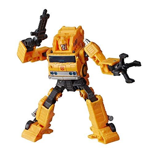 트랜스포머 Transformers Toys Generations War for Cybertron: Earthrise Voyager WFC-E10 Autobot Grapple Action Figure - Kids Ages 8 and Up, 7-inch