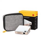 KODAK Ultra Mini Portable Projector HD LED DLP Rechargeable Pico Projector - 100” Display - Includes Soft Case