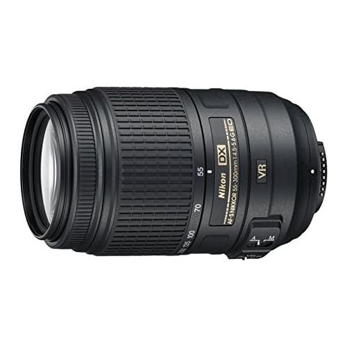  [아마존베스트]Nikon AF-S DX NIKKOR 55-300mm f/4.5-5.6G ED Vibration Reduction Zoom Lens with Auto Focus for Nikon DSLR Cameras