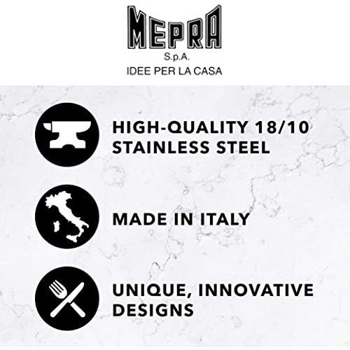  MEPRA Mepra Natura Ice Serving Set, Set of 3, Silver