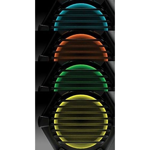  [아마존베스트]BOSS Audio Systems ATV30BRGB ATV UTV Weatherproof Sound System - 6.5 Inch Speakers, 1 Inch Tweeters, Built-in Amplifier, Bluetooth, Multi-Color Illumination, Easy Installation for