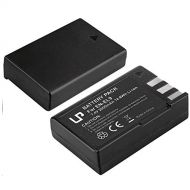EN-EL9 EN EL9a Battery Pack, LP 2-Pack Rechargeable Li-Ion Battery Set, Replacement Battery Compatible with Nikon D40, D40X, D60, D3000, D5000 Cameras